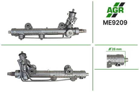Рульова рейка з ГУР нова MERCEDES E W 211 02-09 AGR ME9209