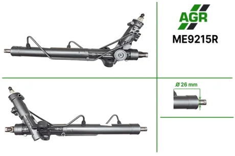 Рульова рейка з ГУР відновлена MERCEDES-BENZ VIANO (W639) 03-,VITO/MIXTO фургон (W639) 03-,VI AGR ME9215R