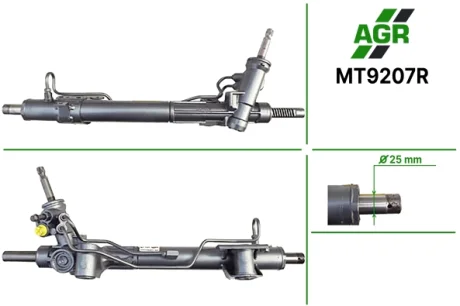Рульова рейка з ГУР відновлена MITSUBISHI Outlander 2007-,MITSUBISHI Lancer 2007-, CITROEN C-Cr AGR MT9207R (фото 1)