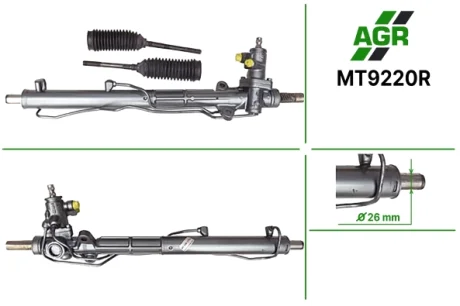 Рульова рейка з ГПК, відновлена, MITSUBISHI GALANT 96-00 AGR MT9220R