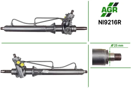 Рульова рейка з ГУР відновлена NISSAN Serena C23M 1992-2001,NISSAN Vanette 1986-1995 AGR NI9216R