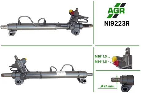 Рульова рейка з ГУР відновлена NISSAN X-TRAIL T30 01-07 AGR NI9223R