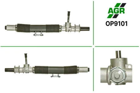 Рульова рейка без ГУР нова DAEWOO ESPERO 91-99, DAEWOO LANOS 99-, DAEWOO NEXIA 1995- AGR OP9101