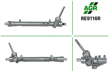 Рульова рейка без ПК, відновлена, RENAULT CAPTUR 13-,CLIO IV 12-;SAMSUNG QM3 13- AGR RE9116R