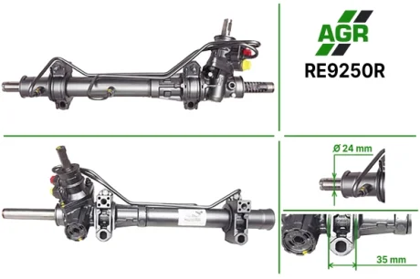 Рульова рейка з ГУР відновлена RENAULT Kangoo 2005-2009 AGR RE9250R