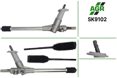 Рульова рейка без ГУР нова SEAT CORDOBA (6L2) 03-09;SKODA FABIA (6Y2) 99-08;VW FOX (5Z1, 5Z3) 05 AGR SK9102