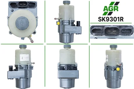 Насос ГУР с ЭУР восстановленный AUDI A1 10-;SEAT IBIZA IV 02-09;SKODA FABIA 06- AGR SK9301R