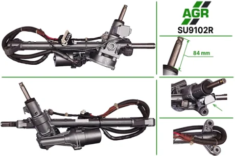 Рульова рейка з ЕПК, відновлена, SUBARU LEGACY 2009- AGR SU9102R