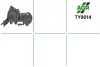 Насос ГУР новый TOYOTA 4 RUNNER (KZN18_, VZN18_, RZN18_) 95-02,4 RUNNER (RN10_, VZN13_, VZN10_, AGR TY9014 (фото 1)