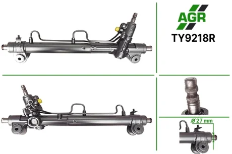 Рулевая рейка с ГУР восстановленная TOYOT CAMRY 01-06,TOYOTA AVALON 04-11, TOYOTA SOLARA 03-08 (USA AGR TY9218R