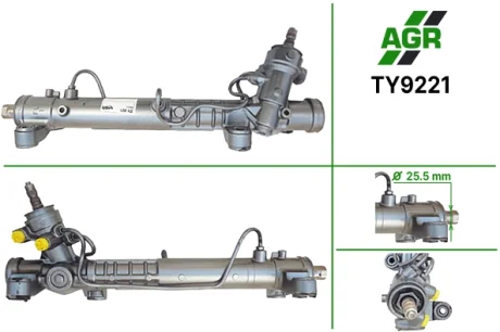 Рулевая рейка с ГУР новая TOYOTA CELICA 1999-2005 AGR TY9221