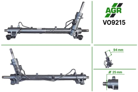 Рулевая рейка с ГУР новая VOLVO C30 06-,S40 II (MS) 04-,V50 (MW) 04- AGR VO9215