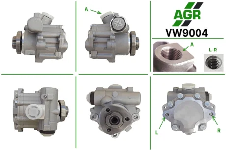 Насос ГУР новый VW TRANSPORTER IV 90-95 AGR VW9004