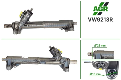 Рульова рейка з ГУР відновлена VW TRANSPORTER IV 90-03 AGR VW9213R