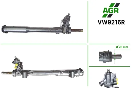 Рулевая рейка с ГУР восстановленная AUDI Q7 (4L) 06-;PORSCHE CAYENNE (955) 02-;VW TOUAREG 02-10 AGR VW9216R