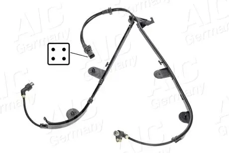 Датчик частоти обертання колеса AIC 51692