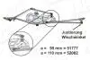 Механизм стеклоочистителя (трапеция) Ford Galaxy/VW Sharan 95-10 (без моторчика)) AIC 52082 (фото 5)