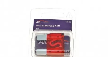 Предохранитель 50А (мини, с плоскими контактами)) AIC 52144