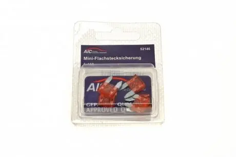 Предохранитель 10А (мини, с плоскими контактами)) AIC 52146