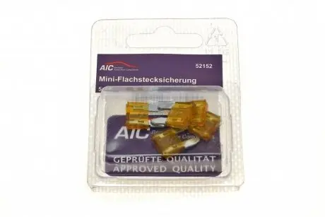 Предохранитель 5А (мини, с плоскими контактами)) AIC 52152