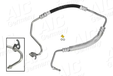 Шланг гідропідсилювача Ford Connect 06- (насос-рейка) AIC 58430
