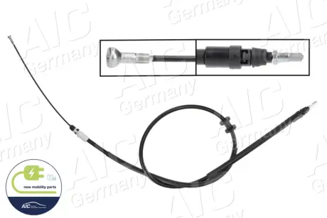 Трос ручного гальма AIC 76040