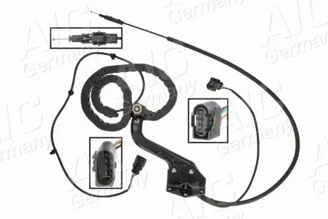 Ролик двери (боковой/нижний) MB Sprinter/VW Crafter 30-50 06- (L) (с проводами) (L=92 cm) AIC 76109