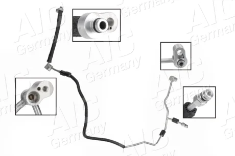 Фото трубопровiд високого тиску AIC 76169 Трубопровiд високого тиску AIC 76169