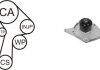 Насос води + комплект зубчастого ременя AIRTEX WPK165701 (фото 1)