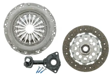 Комплект зчеплення з гідравлічним підшипником VOLVO C30, S40 II, V50, FORD C-MAX, FOCUS C-MAX, FOCUS II, FOCUS II/KOMBI, MAZDA 3 1.6D 10.03-05.13 AISIN CKEFO27R