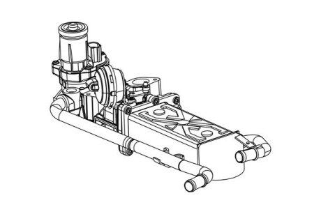 Клапан EGR VAG (вір-во ASIN) AISIN EGRAZ-7026