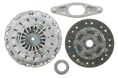 Комплект зчеплення BMW 3 (E90)/5 (E60/F10)/X3 (E83/F25) 02-14 (d=240mm) (+вижимний) N47/N57/M57 AISIN KEBM06