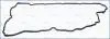 OPEL Прокладка кришки голівки циліндра INSIGNIA A (G09) 2.8 V6 Turbo 4x4 (68) 08-17, CHEVROLET CAPTIVA (C100, C140) 3.0 4WD 12- AJUSA 11153000 (фото 4)