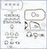 AJUSA MITSUBISHI Повний комплект прокладок двигуна PAJERO SPORT II 2.5 DI-D 08-15 51056500