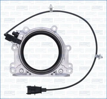 Сальник колінвалу (130x160x14,5) (з датчиком) HYUNDAI GRANDEUR, IX35, SANTA FE IV, SANTA FE IV/SUV, SANTA FÉ II, SANTA FÉ III, STARIA, TUCSON KIA CARNIVAL III, SORENTO II 2.0D/2.0DH/2.2D 03.06- AJUSA 71008600