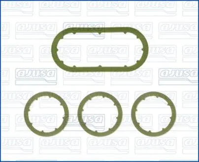 Компл. прокладок масляного радіатора SSANGYONG ACTYON I, ACTYON SPORTS I, KYRON 2.0 Xdi/2.0 Xdi 4WD/2.0 Xdi 4x4/200 Xdi 4WD 05.05- AJUSA 77082200