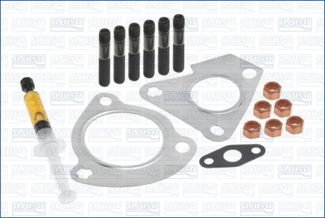 Монтажний комплект турбіни (з прокладками) RENAULT CLIO III, CLIO III/HATCHBACK, MODUS, TWINGO II, WIND 1.2 03.07- AJUSA JTC11585