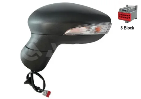 LUSTERKO ZEWNиTRZNE FORD FIESTA, FIESTA VI 06.08-05.12 LE ALKAR 6109394