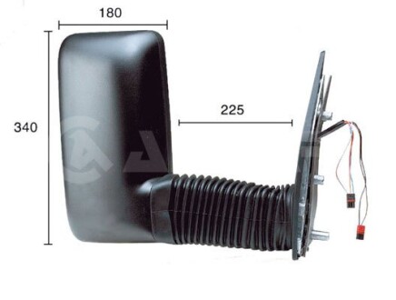 Дзеркало зовнішнє ALKAR 9248977