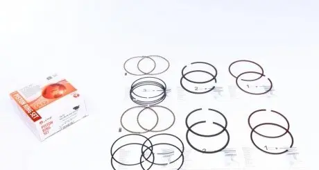 Кольцо поршневое Chevrolet Aveo 1.5 (76,75) (0.25) к-т, кор. уп. AMP PRCHE491405025SET