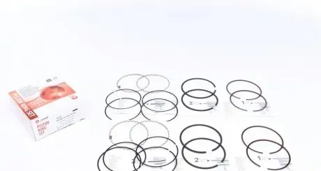 Кольца поршневые Daewoo Lanos 1.5 8V 93-99 (76.50mm/STD) (1.5x1.5x3.0) (к-кт 4 цилиндра)) AMP PR-DAE-49-3548-000-SET