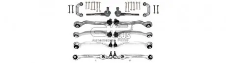 Комплект важелів передньої підвіски AUDI A6 (4FH, C6) (05/06-08/11) 3.0 TFSI QUATTRO, конус 20,8 мм APPLUS APLUS 19833AP (фото 1)