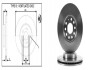 Диск гальмівний пров (кратно2шт) VW GOLF VII (12-), T-ROC (17-) D287.8mm APPLUS APLUS 61265AP (фото 1)