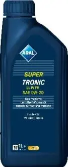 Олива моторна Super Tronic LL IV FE SAE 0W20 (1 Liter) ARAL 15F45F