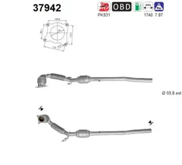 Каталізатор SZT ASC ASC AS 37942