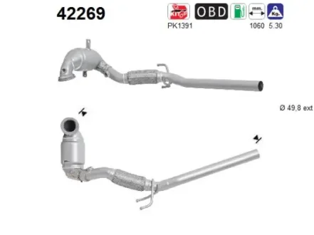 Каталізатор SZT ASC ASC AS 42269