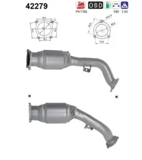 Каталізатор SZT ASC ASC AS 42279