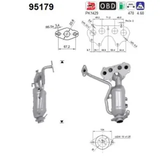 Каталізатор SZT ASC ASC AS 95179