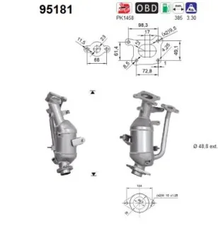 Каталізатор SZT ASC ASC AS 95181