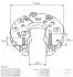 Монтажная пластина диода генератора AUTOSTARTERARC4014 AS ARC4014 (фото 3)